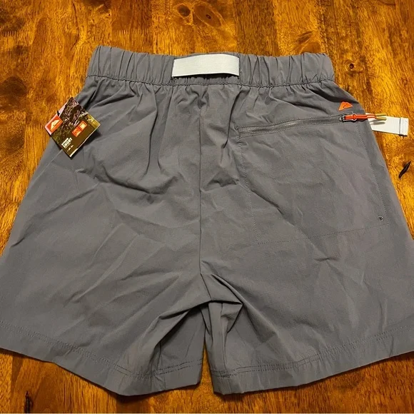 NWT Ozark Trail Men’s Hiking Athletic Shorts 6” Small Blue Grey Workout Swim - Picture 8 of 12